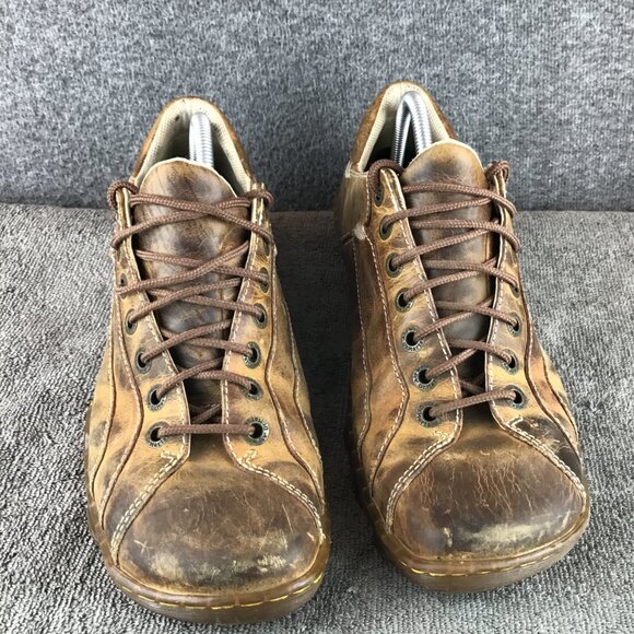 Rare VTG Dr. Marten Distressed Brown Leather Oxford Sz 10 M/11 Women\'s main image 8
